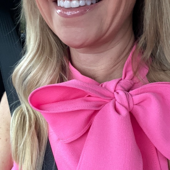 Vince Camuto Vibrant Pink Jumpsuit - Picture 2 of 3